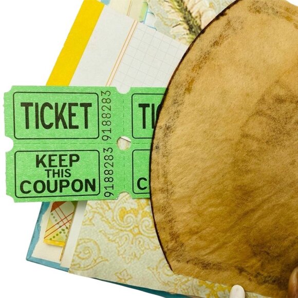 Handmade Art Junk Journal Diary Custom Cover and Pages Includes Ephemera u - Picture 6 of 7